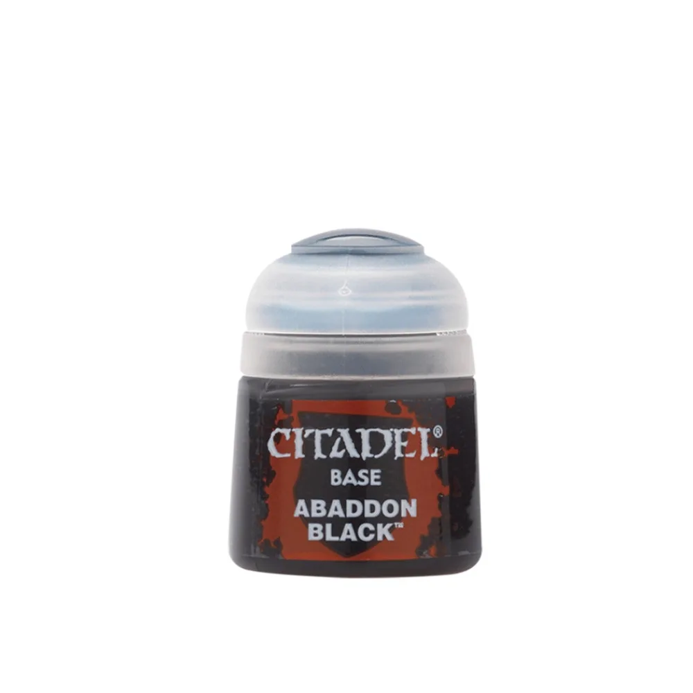Баночка с краской Base: Abaddon Black / Черный Аббадон (12 мл.)