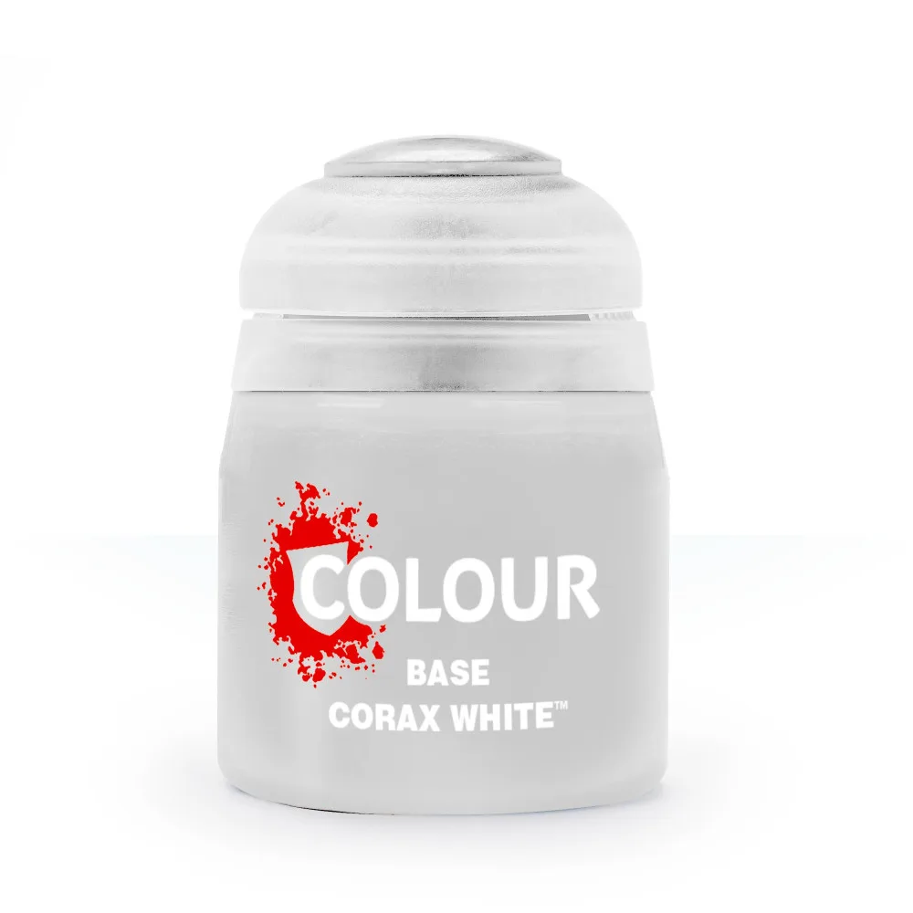 Баночка с краской Base: Corax White / Коракс Белый (12 мл.)