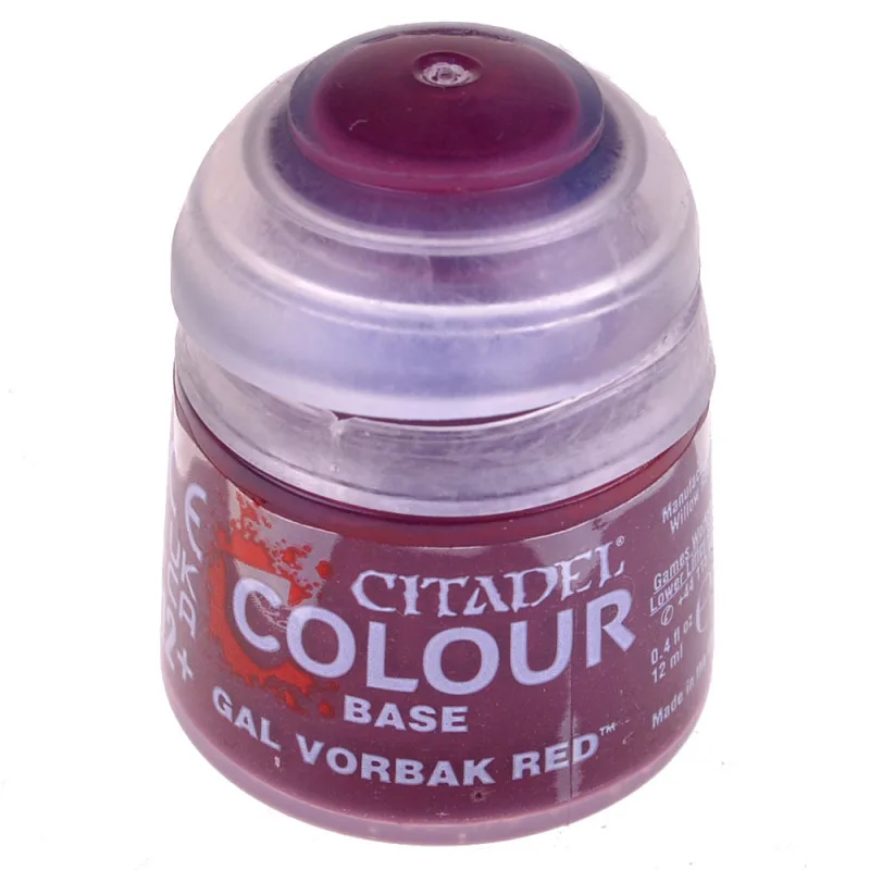 Баночка с краской Base: Gal Vorbak Red (12 мл)
