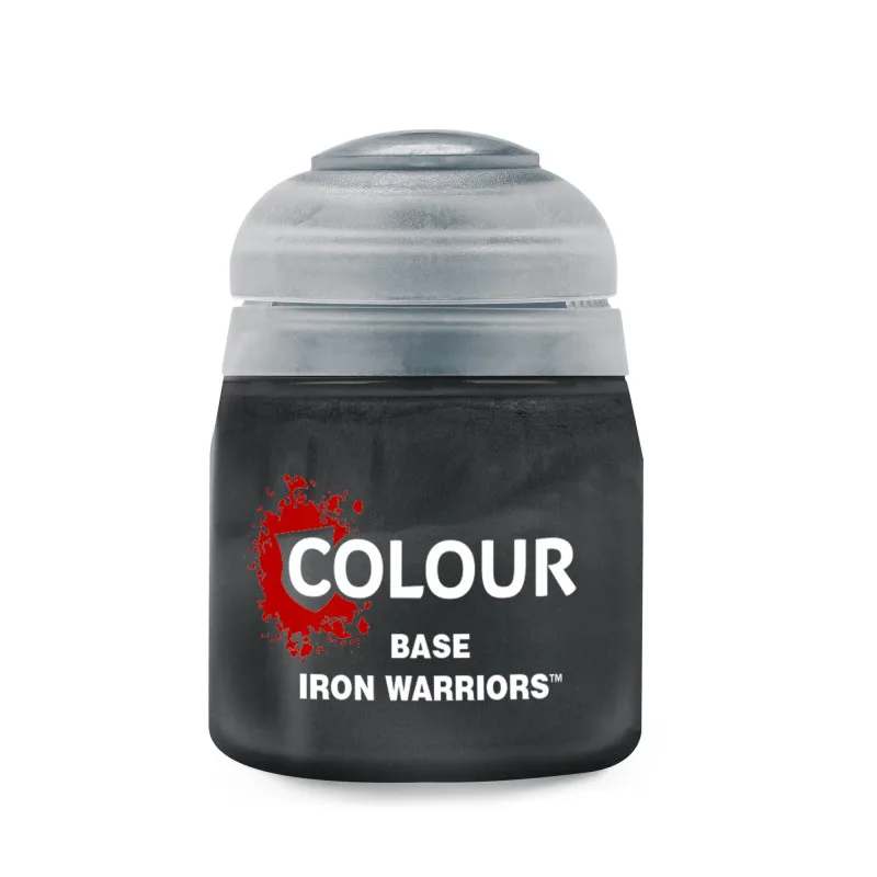 Баночка с краской Base: Iron Warriors / Железные Воины (12 мл.)