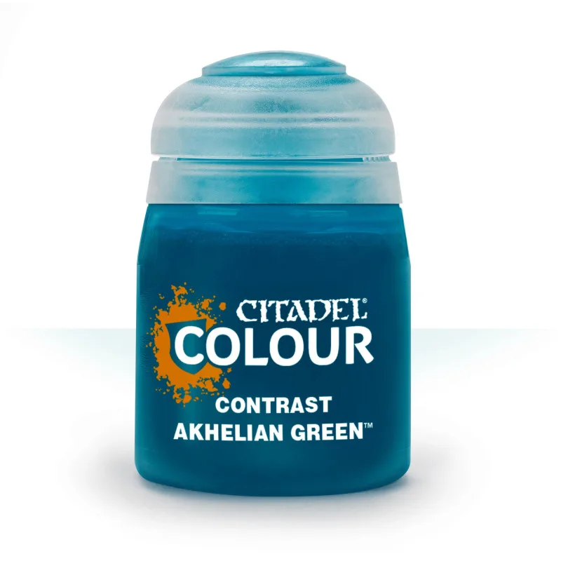 Баночка с краской Contrast: Akhelian Green / Ахельский Зеленый (18 мл.)