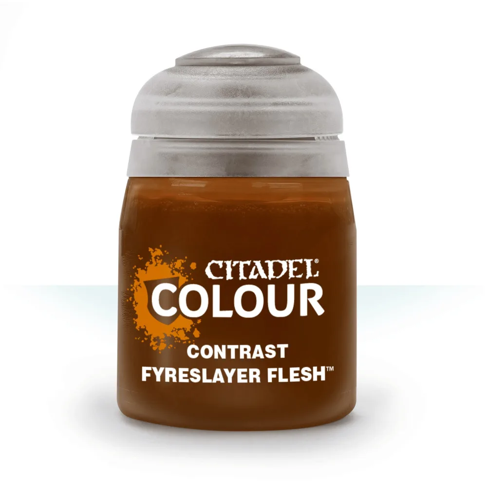 Баночка с краской Contrast: Fyreslayer Flesh / Плоть Фирсейеров (18 мл.)