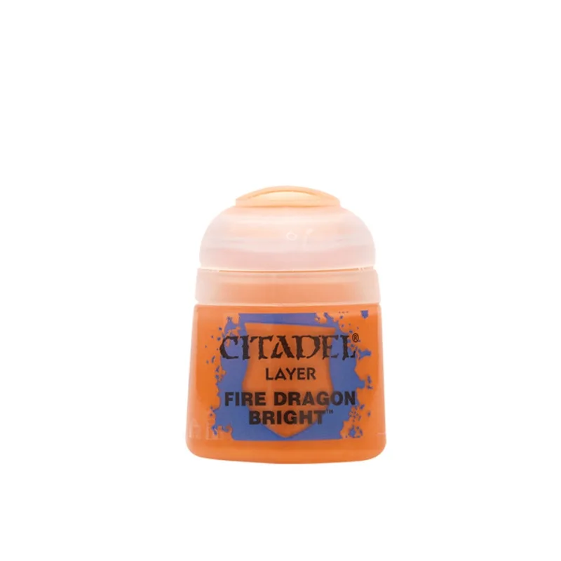 Баночка с краской Layer: Fire Dragon Bright / Яркий огненный дракон (12 мл.)