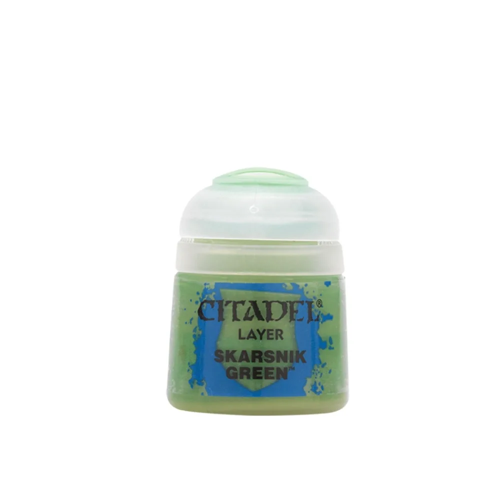 Баночка с краской Layer: Skarsnik Green / Зеленый Скарсник (12 мл.)