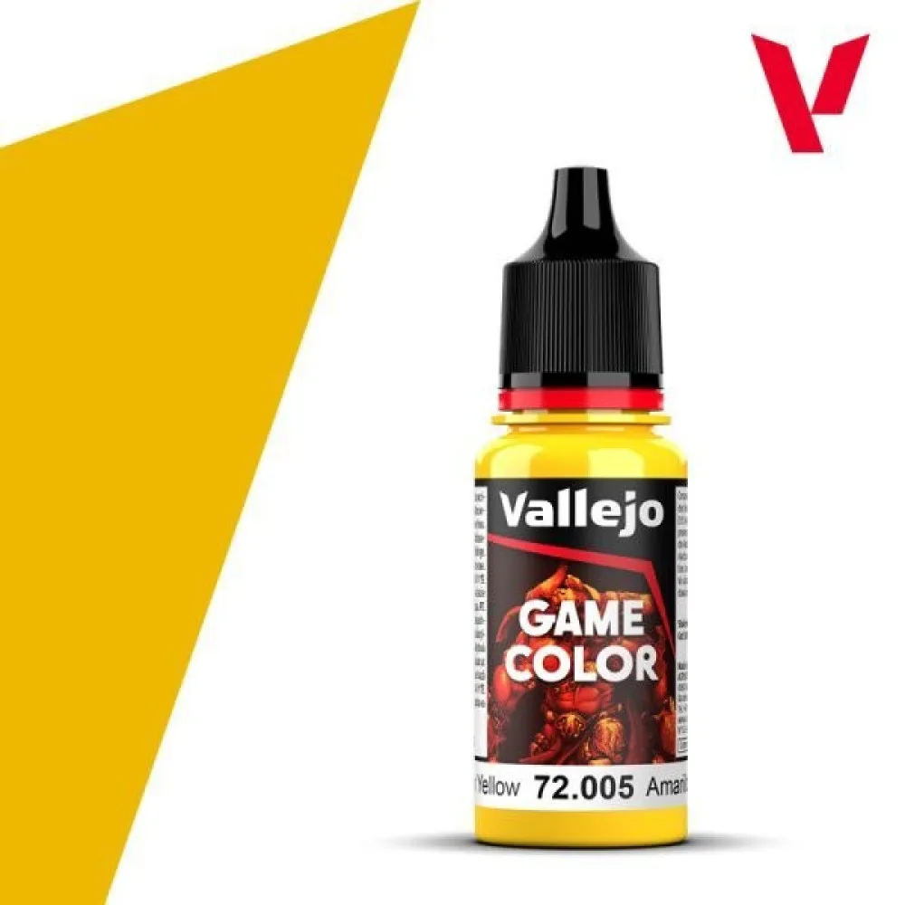 Баночка с краской Vallejo Game Color 72.005 Moon Yellow