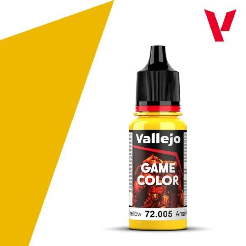Баночка с краской Vallejo Game Color 72.005 Moon Yellow