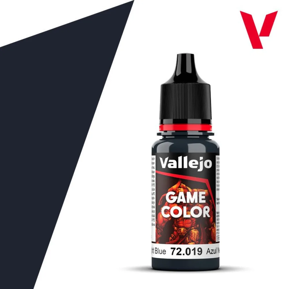 Баночка с краской Vallejo Game Color 72.019 Night Blue