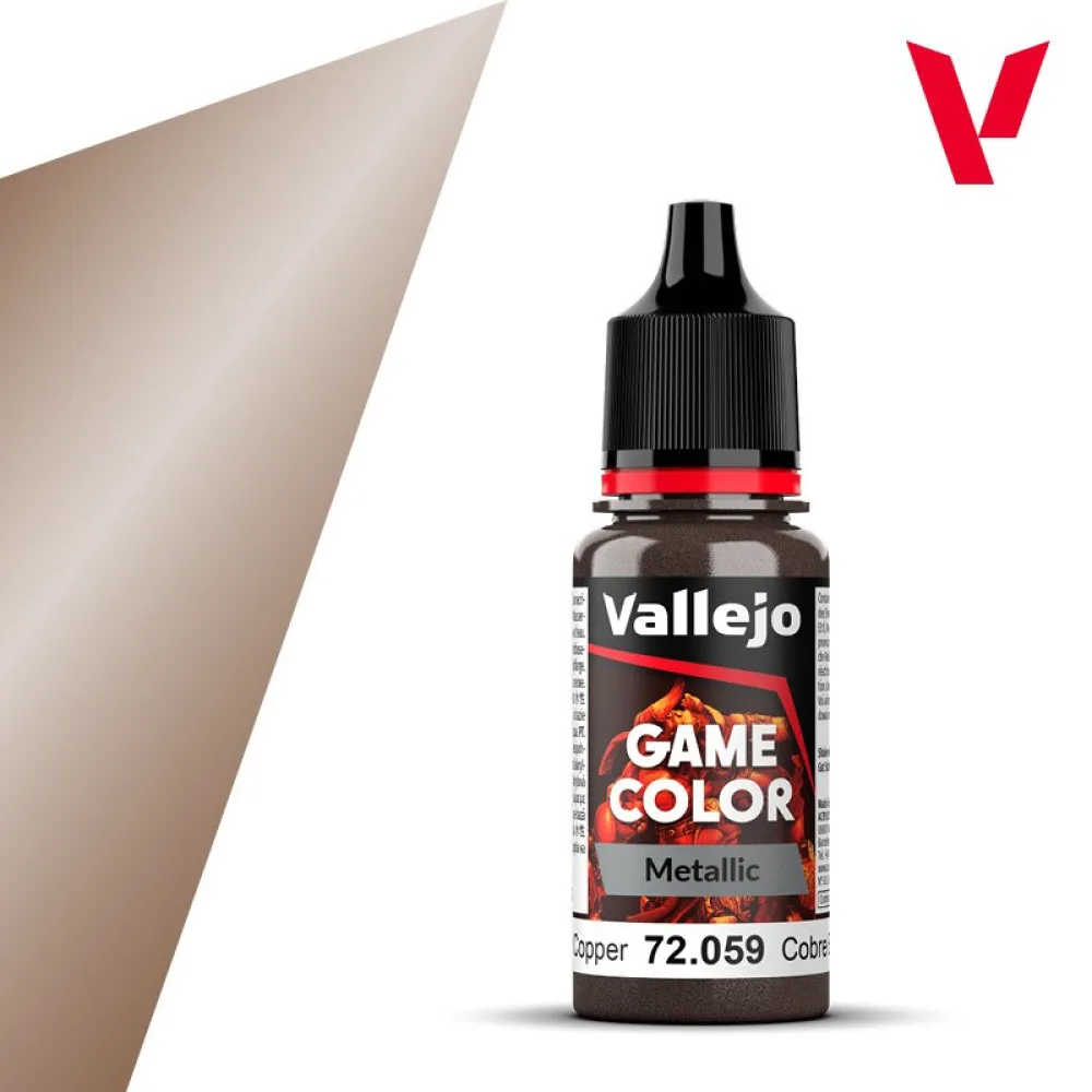 Баночка с краской Vallejo Game Color 72.059 Hammered Copper