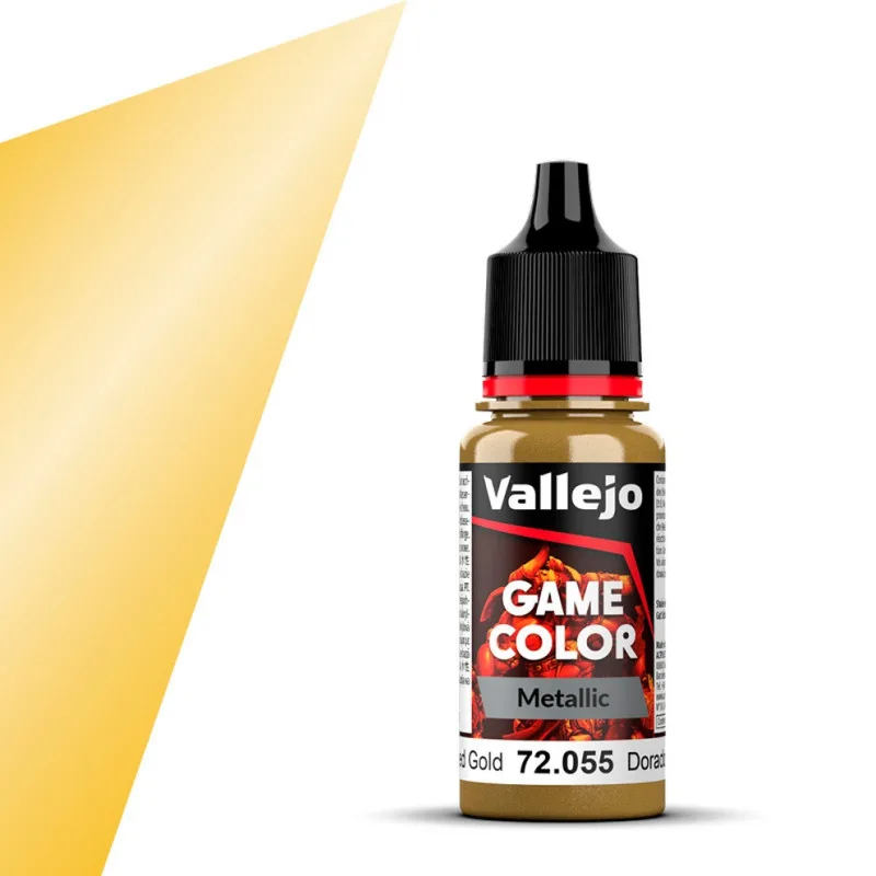 Баночка с краской Vallejo Game Color Metallic 72.055 Polished Gold