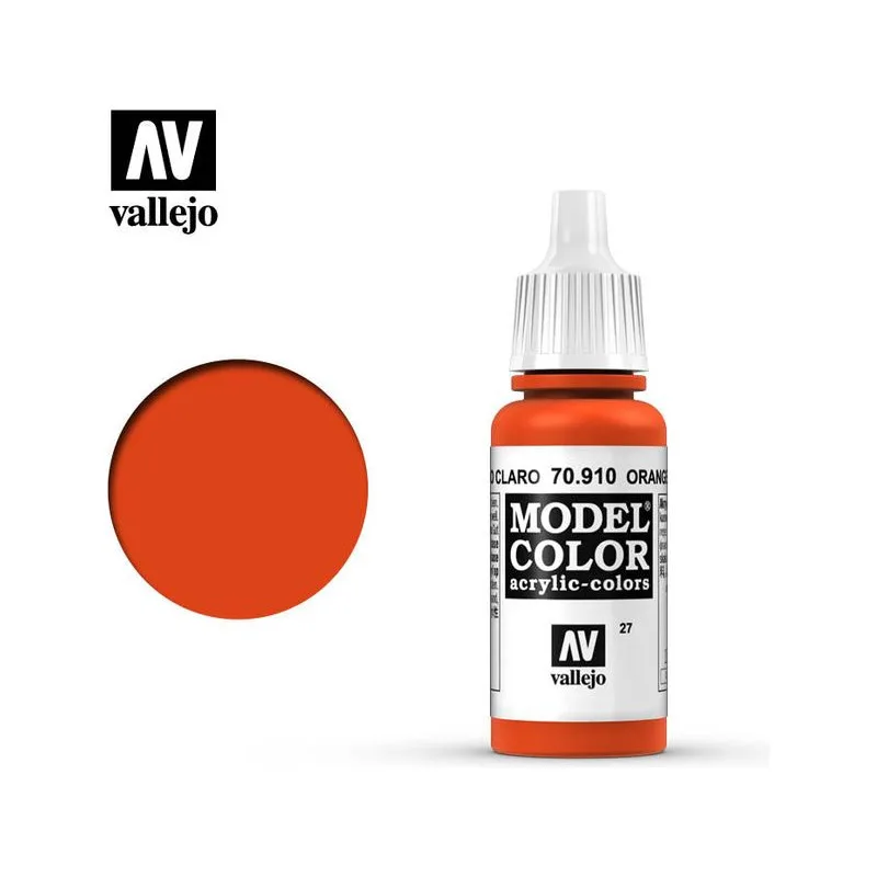 Баночка с краской Vallejo Model Color 70.910 Orange Red