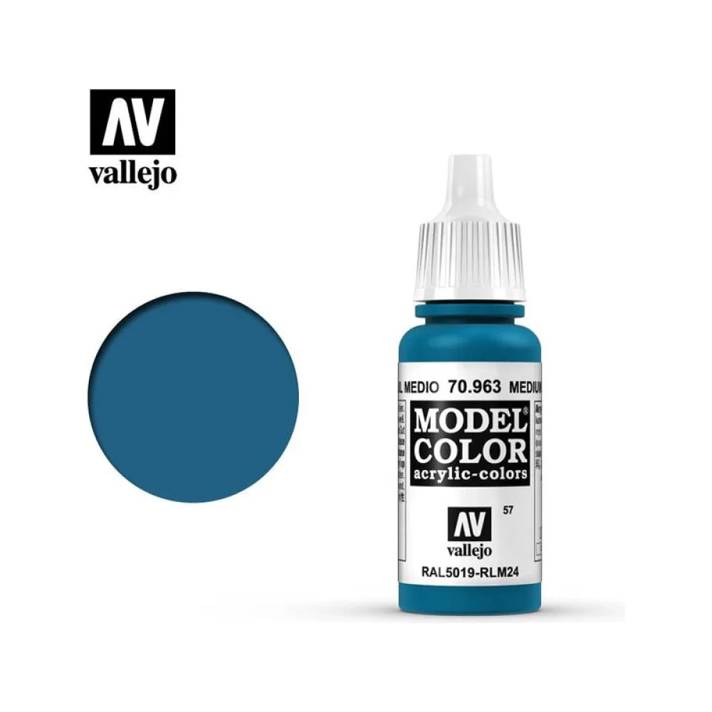 Баночка с краской Vallejo Model Color 70.963 Medium Blue