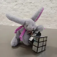 головоломка Кубик 3x3 MoYu Meiong Mirror (зеркальный, серебряный)