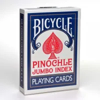 карты для игры Pinochle Bicycle Poker-size Крупный индекс (в ассортименте, НЕ покерные)