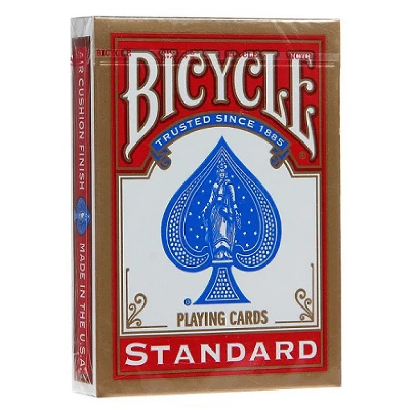 карты для покера Bicycle Standard (красные)