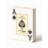 карты для Покера пластиковые Fournier 2818 Metropolitan Casino (синие)