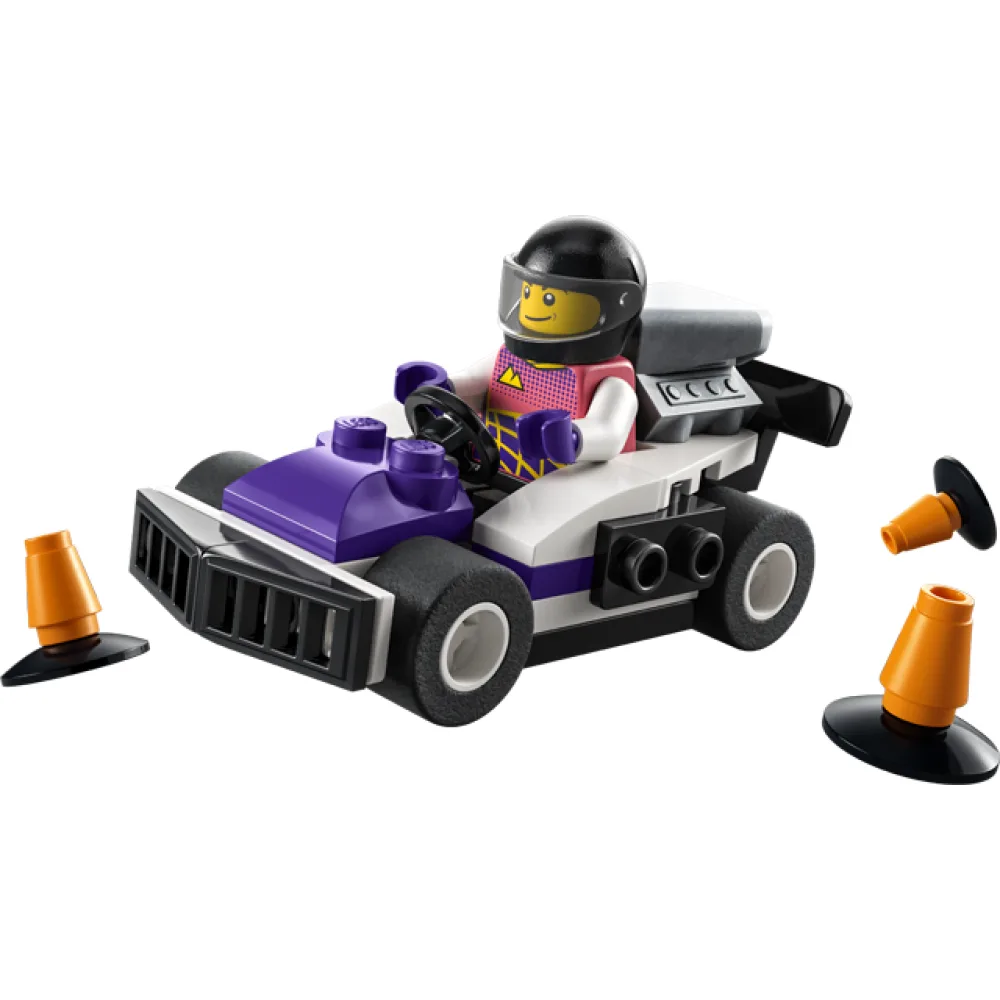 конструктор LEGO City 30589 Картинг-гонщик