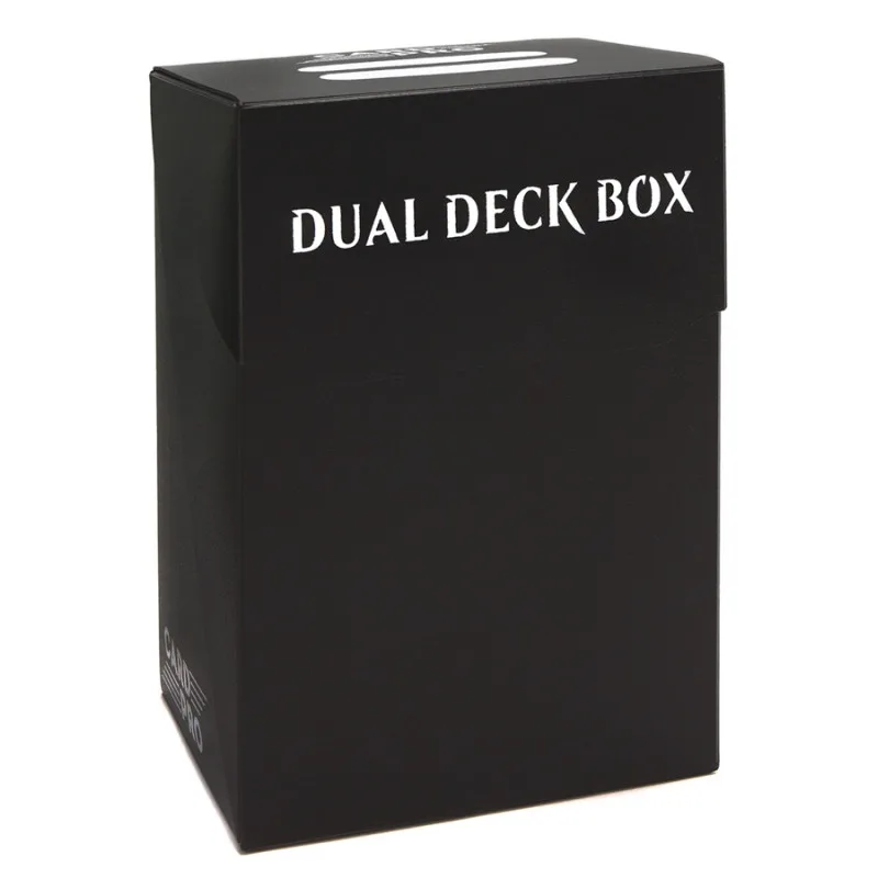 коробочка Card-Pro Dual Deck Box (пластиковая, на 120+ карт): чёрная