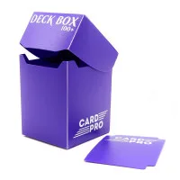 коробочка Card-Pro (пластиковая, на 100+ карт): фиолетовая