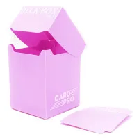 коробочка Card-Pro (пластиковая, на 100+ карт): розовая