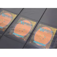 лист для альбомов Card-Pro (3х3 кармашка на листе): черный
