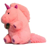 Мягкая игрушка Lapkin Единорог 22 см., розовый