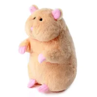 Мягкая игрушка Lapkin Хомяк 20 см., персиковый
