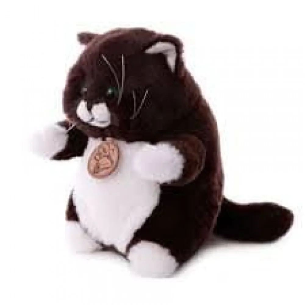 Мягкая игрушка Lapkin Толстый Кот 39 см., горький шоколад