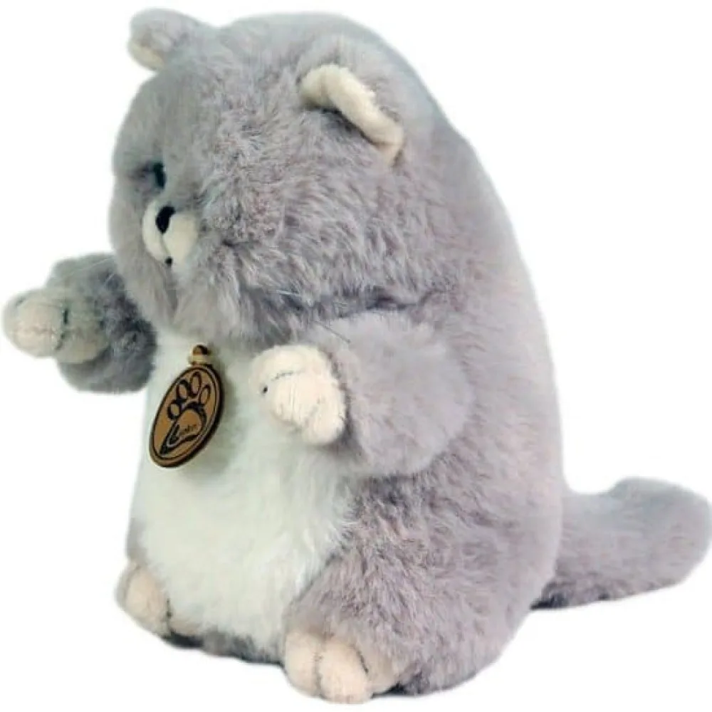 Мягкая игрушка Lapkin Толстый Кот 39 см., серый