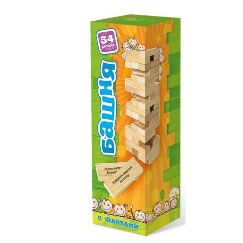 настольная игра Башня с заданиями для детей
