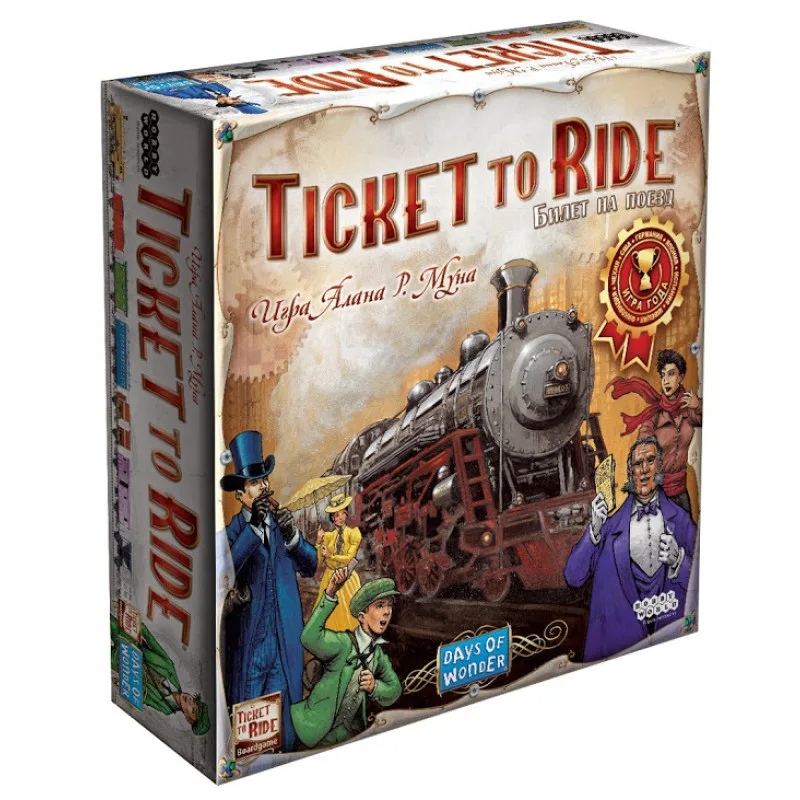 настольная игра Билет на Поезд: Америка / Ticket to Ride