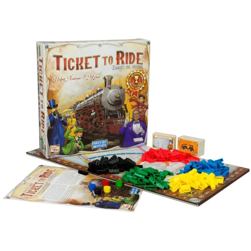 настольная игра Билет на Поезд: Америка / Ticket to Ride