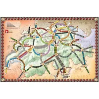 настольная игра Билет на Поезд. Дополнение: Индия и Швейцария / Ticket to Ride