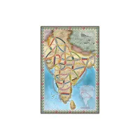 настольная игра Билет на Поезд. Дополнение: Индия и Швейцария / Ticket to Ride