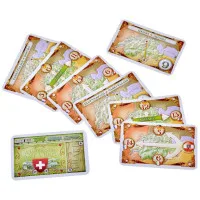 настольная игра Билет на Поезд. Дополнение: Индия и Швейцария / Ticket to Ride