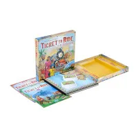 настольная игра Билет на Поезд. Дополнение: Индия и Швейцария / Ticket to Ride