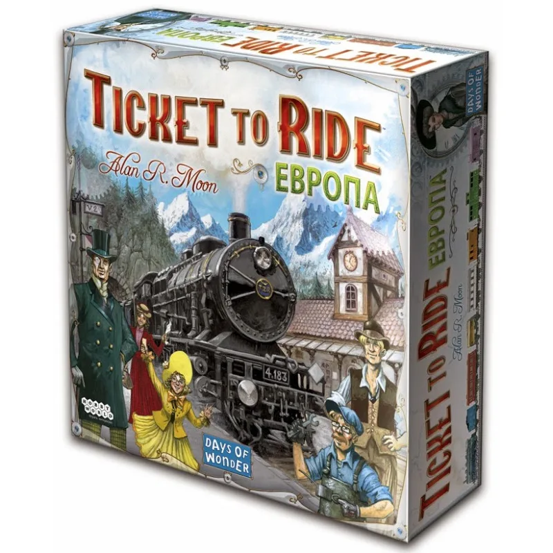 настольная игра Билет на Поезд: Европа / Ticket to Ride: Europe настольная игра Билет на Поезд: Европа / Ticket to Ride: Europe