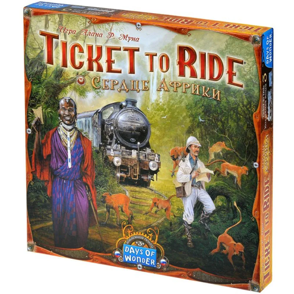 настольная игра Билет на Поезд: Наследие: Легенды Запада / Ticket To Ride