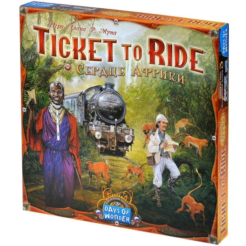 настольная игра Билет на Поезд: Наследие: Легенды Запада / Ticket To Ride
