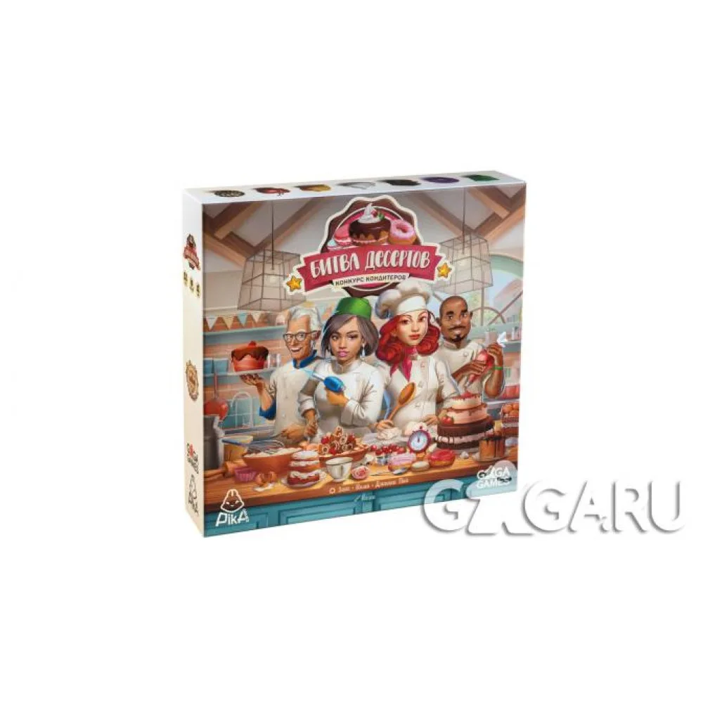 настольная игра Битва десертов: конкурс кондитеров