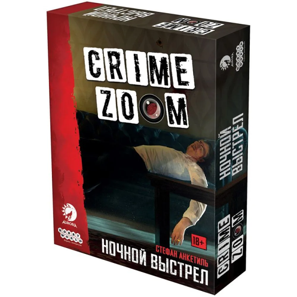 настольная игра Crime Zoom. Ночной выстрел