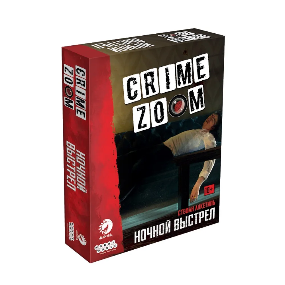 настольная игра Crime Zoom. Ночной выстрел