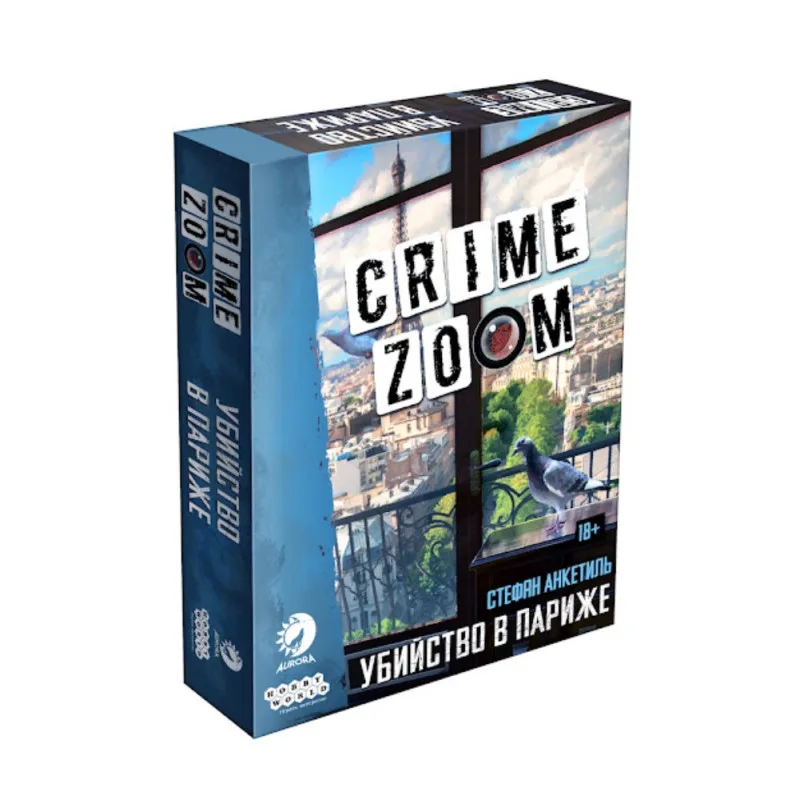 настольная игра Crime Zoom: Убийство в Париже настольная игра Crime Zoom: Убийство в Париже