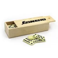 настольная игра Домино (в деревянной коробке)