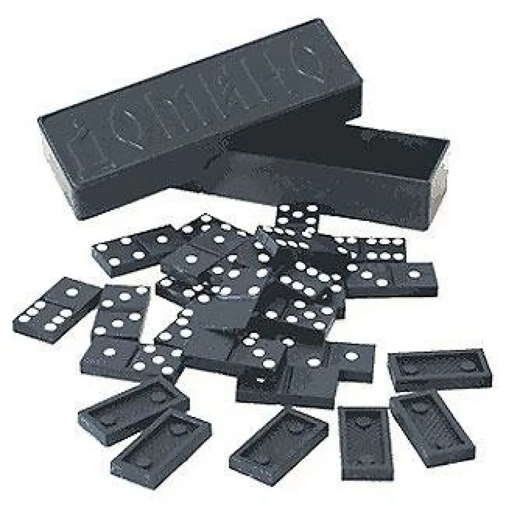 настольная игра Домино (в пластиковой коробке)