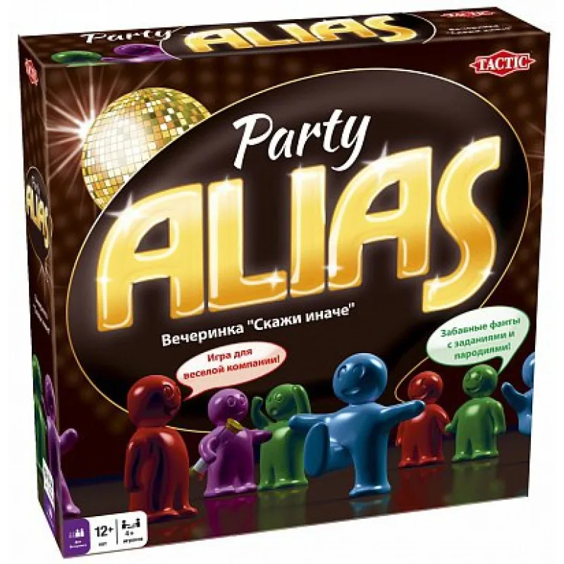 настольная игра Элиас (Скажи Иначе) Вечеринка / Alias Party (лицензия)