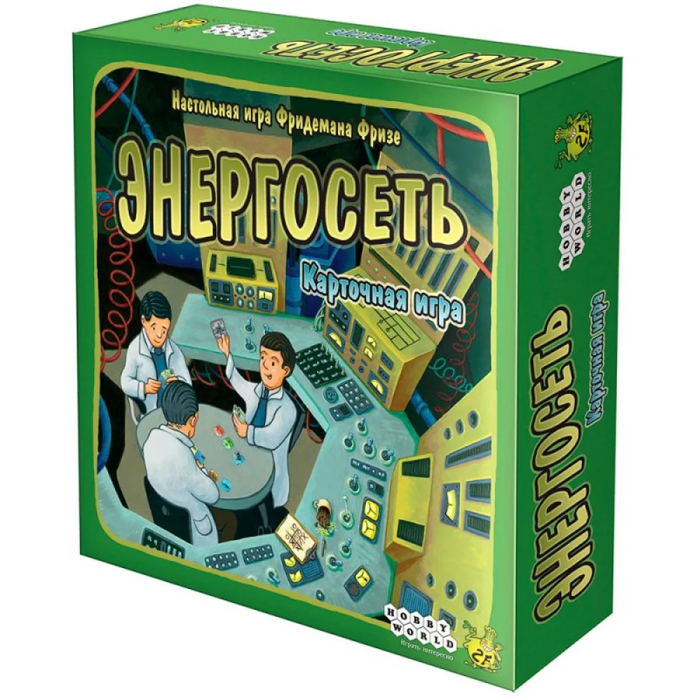 настольная игра Энергосеть. Карточная игра