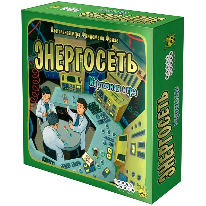 настольная игра Энергосеть. Карточная игра