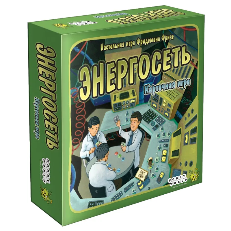 настольная игра Энергосеть. Карточная игра