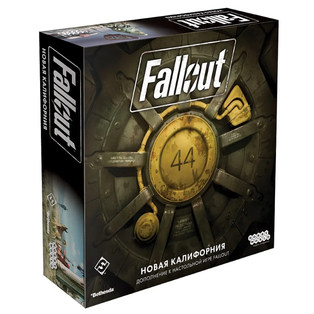 настольная игра Fallout. Дополнение: Новая Калифорния