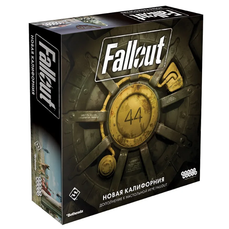 настольная игра Fallout. Дополнение: Новая Калифорния